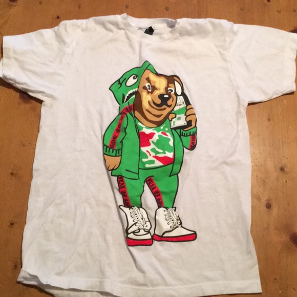 Shirts White Dog Hypebeast Teeshirt Poshmark